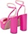 (W) Prada 135mm Sandal Platform Satin Pink Begonia 1XP48B_049_F0638_F_135