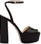 Order (W) Sandal Platform Prada 135mm Hitam Satin 1XP48B_049_F0002_F_135