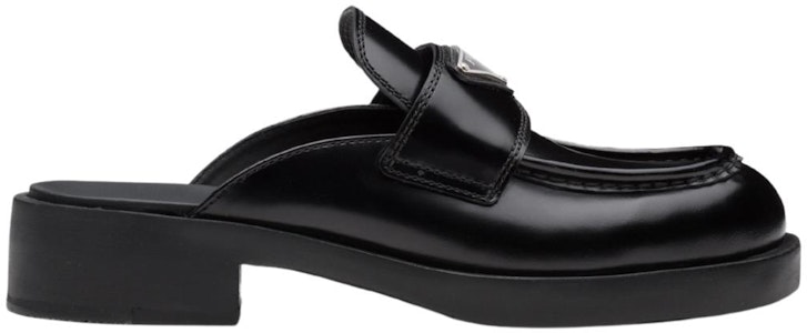 (W) 프라다 40mm 브러시드 가죽 뮬 (블랙) 1D652M_ULS_F0002_F_040 Order (W) 프라다 40mm 브러시드 가죽 뮬 (블랙) 1D652M_ULS_F0002_F_040