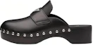 Buy (W) Prada 45mm Studded Clogs Zwart Leer Klompen 1Z794M_248_F0002_F_045