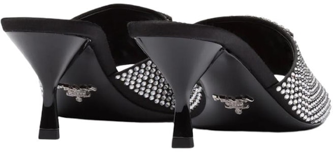 (W) Sandalias de Tacón Prada 65mm Cristal Negro Satén 1XX608_2AWL_F0T7O_F_065 Shop (W) Sandalias de Tacón Prada 65mm Cristal Negro Satén 1XX608_2AWL_F0T7O_F_065