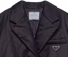 Details for (W) PRADA 黑色羽絨外套 配腰帶設計 立領款式 29D862-1WQ8-F0002-S-222