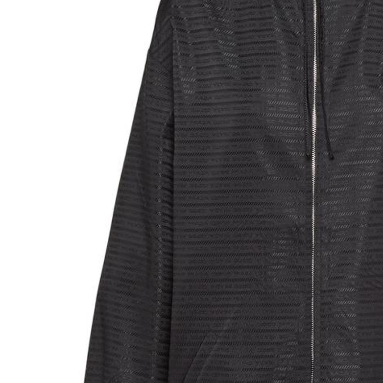 Sizing (Women) PRADA  Black Hooded Zip-Up Jacket with Logo Detail. 291774-11FC-F0002-S-222