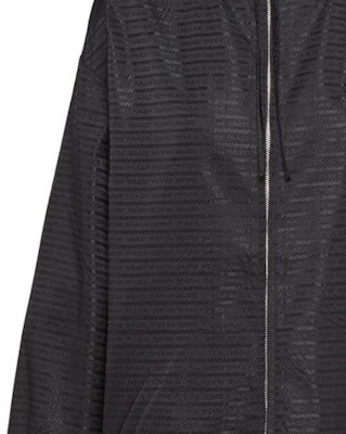 (Women) PRADA Black Hooded Zip-Up Jacket with Logo Detail. 291774-11FC-F0002-S-222 Sizing (Women) PRADA Black Hooded Zip-Up Jacket with Logo Detail. 291774-11FC-F0002-S-222