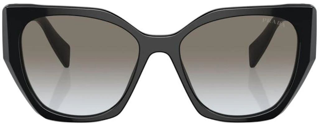 (W) PRADA Kacamata Hitam Acetate Tidak Beraturan dengan Logo di Tangkal. PR19ZS1AB0A7 Lookbook (W) PRADA Kacamata Hitam Acetate Tidak Beraturan dengan Logo di Tangkal. PR19ZS1AB0A7