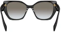 Purchase (W) PRADA Kacamata Hitam Acetate Tidak Beraturan dengan Logo di Tangkal. PR19ZS1AB0A7