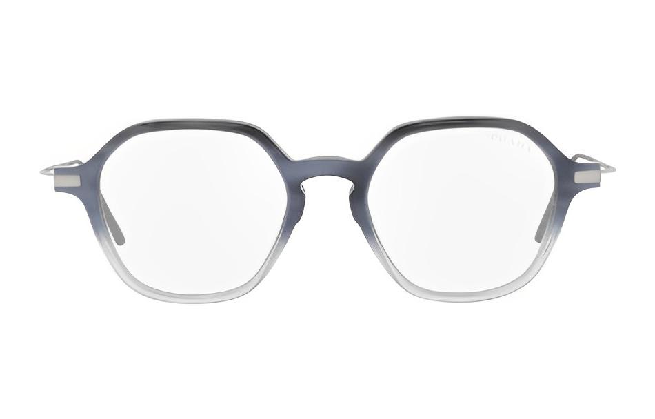 (Women) PRADA  Black Irregular Metal & Acetate Sunglasses. PR11YS12B04R 圖 4