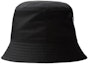 Lookbook (W) PRADA Sombrero Bucket de Algodón Re-Nylon Negro con Logo Bordado 1HC137_2CZQ_F0967
