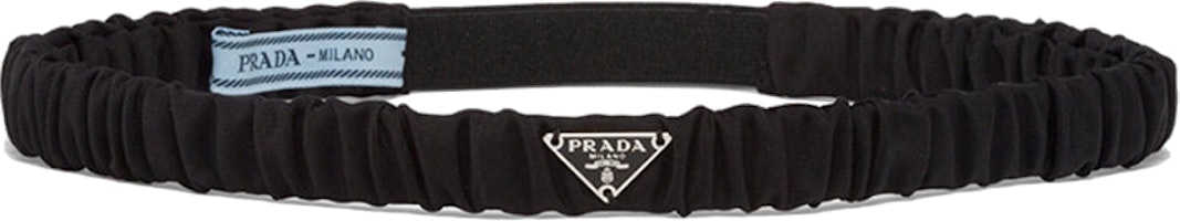 (Women) PRADA Black Nylon Fashion Classic Trendy Headband. 1IE0212DMIF0002 (Women) PRADA Black Nylon Fashion Classic Trendy Headband. 1IE0212DMIF0002