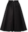 Order (Women) PRADA Black Pleated Midi Skirt Casual Style 21H911-1WQ8-F0002-S-212