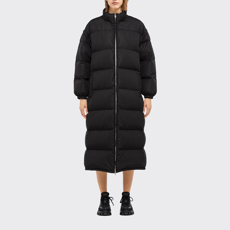 Lookbook (Women) PRADA  Black Quilted High-Neck Puffer Coat. 29Y806-1WQ9-F0002-S-202