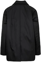 Lookbook (W) PRADA 黑色單排扣長袖大衣配翻領設計 29L062-1WQ8-F002-S-222