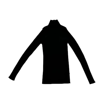 (Women) PRADA Black Slim-Fit High-Neck Long-Sleeve Knit Sweater DNA945-1YKU-F0002-S-221