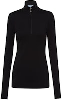 (Women) PRADA Black Slim Fit Turtleneck Long Sleeve Knitted Top. 39566-13NK-F0002 (Women) PRADA Black Slim Fit Turtleneck Long Sleeve Knitted Top. 39566-13NK-F0002