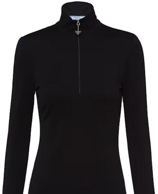 (W) PRADA 黑色修身高領長袖針織上衣 39566-13NK-F0002 Sizing (W) PRADA 黑色修身高領長袖針織上衣 39566-13NK-F0002