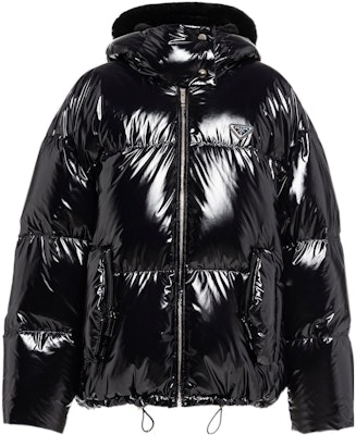 (Women) PRADA Black Solid Color Hooded Puffer Down Jacket 291974-1ZAH-F0002-S-212 Order (Women) PRADA Black Solid Color Hooded Puffer Down Jacket 291974-1ZAH-F0002-S-212