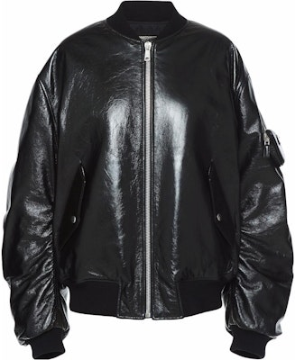 (Women) PRADA Black Solid Color Zip-Up Bomber Jacket 58A0791ZFE-F0002 Order (Women) PRADA Black Solid Color Zip-Up Bomber Jacket 58A0791ZFE-F0002