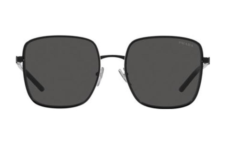 (Women) PRADA  Black Square Alloy Frame Casual Sunglasses. PR55YS1AB5S0 圖 3