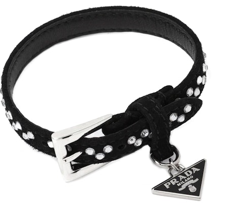 (W) PRADA 黑色麂皮時尚百搭手環 1IB412_2AWL_F0T7O Buy (W) PRADA 黑色麂皮時尚百搭手環 1IB412_2AWL_F0T7O