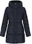 Order (Women) PRADA Blue Logo Patch Hooded Puffer Jacket 29F696-1WQ9-F0124-S-196