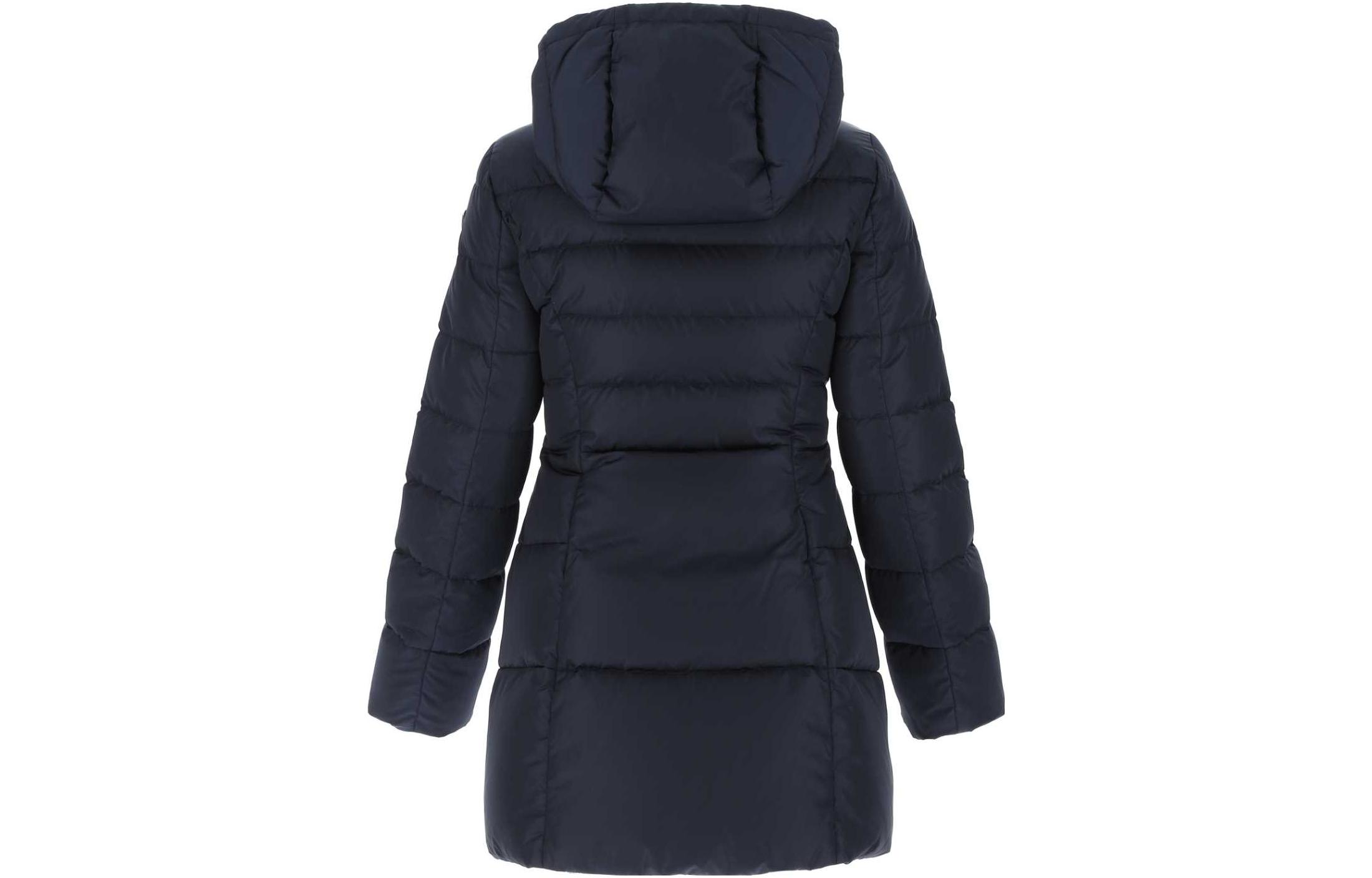 Lookbook (Women) PRADA  Blue Logo Patch Hooded Puffer Jacket 29F696-1WQ9-F0124-S-196