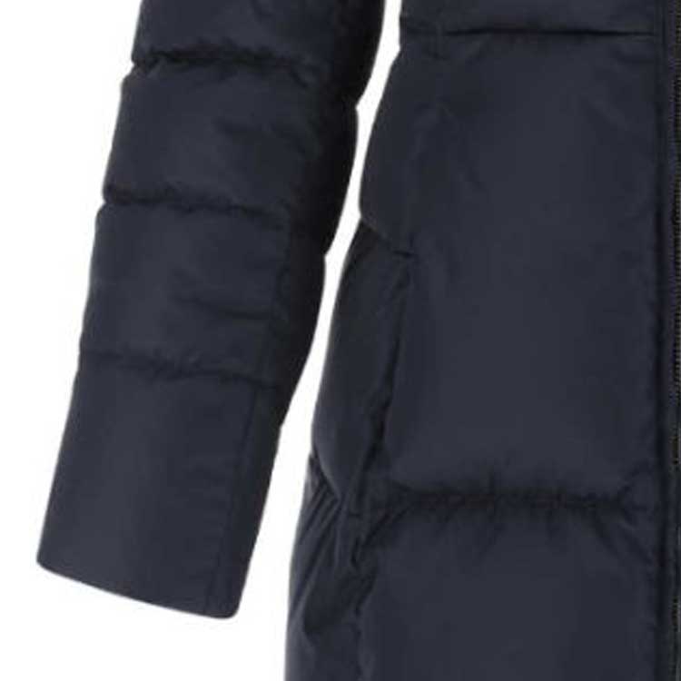 Purchase (Women) PRADA  Blue Logo Patch Hooded Puffer Jacket 29F696-1WQ9-F0124-S-196