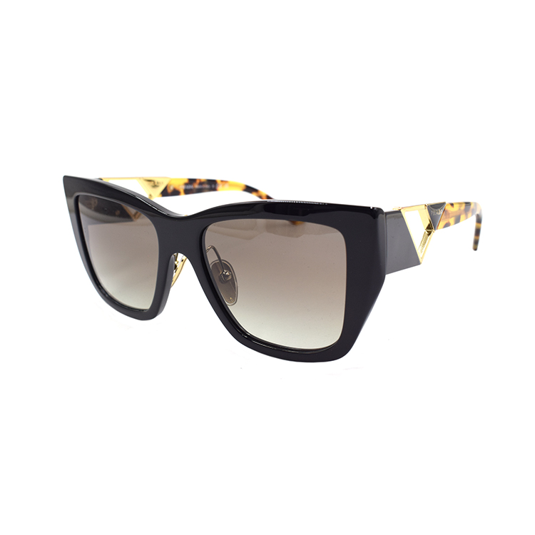 (Women) PRADA  Butterfly Square Sunglasses Black Holiday Travel Edition. SPR21Y 1AB-0A7