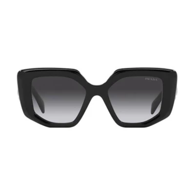 (Women) PRADA Fashion Oversized Irregular Sunglasses. PR14ZS1AB09S