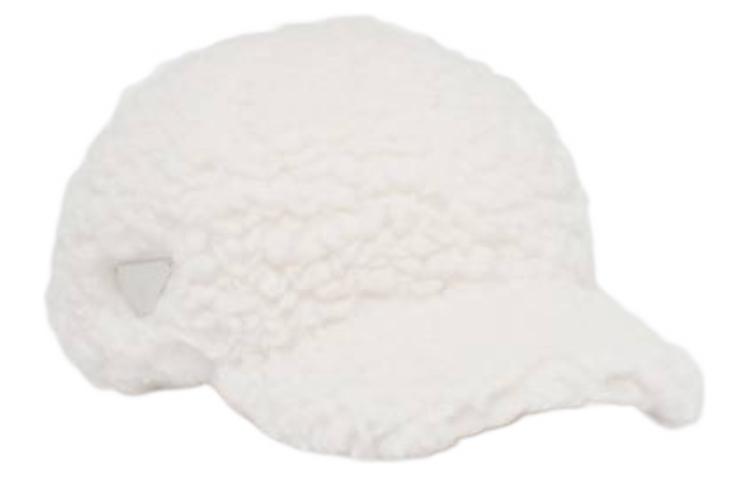 (Women) PRADA  Fashion Warm White Baseball Cap 1HC2742FLIF0018
