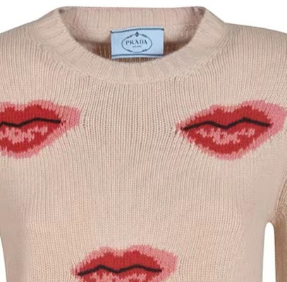 (Women) PRADA Graphic Knit Crewneck Pullover Sweater - Off White. P24VOS-IWA4- FOZWN Purchase (Women) PRADA Graphic Knit Crewneck Pullover Sweater - Off White. P24VOS-IWA4- FOZWN