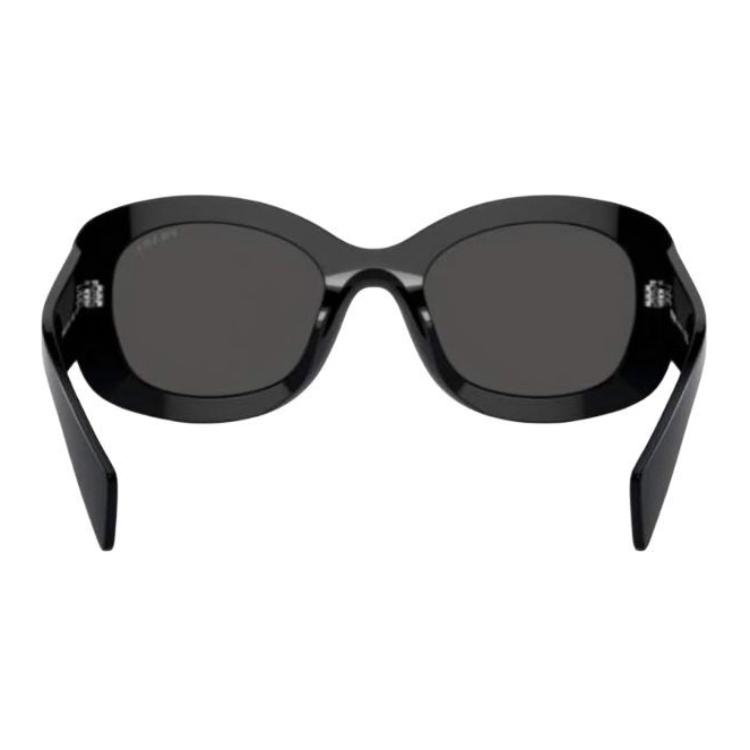 (Women) PRADA  Irregular Black Sunglasses with Letter Logo Temples. SPR A13F-1AB5S0 圖 6