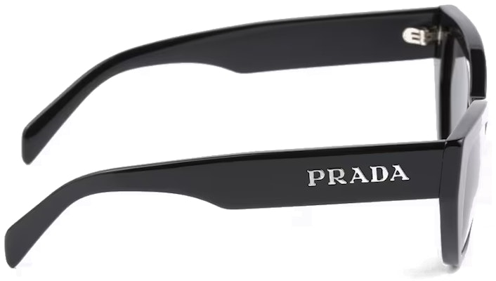 (W) PRADA Cermin Mata Hitam Tidak Sekata dengan Logo Bingkai Asetat. SPRA09_E1AB_F05S0_C_A055 Shop (W) PRADA Cermin Mata Hitam Tidak Sekata dengan Logo Bingkai Asetat. SPRA09_E1AB_F05S0_C_A055