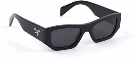 (Women) PRADA Irregular Shape Sunglasses Black - UV Protection & Eco-Friendly. SPRA01_E16K_FE08Z_C_A055 (Women) PRADA Irregular Shape Sunglasses Black - UV Protection & Eco-Friendly. SPRA01_E16K_FE08Z_C_A055
