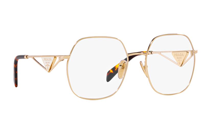 (Women) PRADA  Irregular Shaped Metal Optical Glasses with Logo. PR59ZV1511O1 圖 4