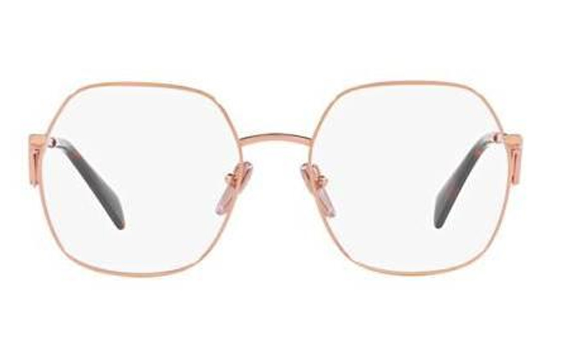 Buy (W) PRADA 粉色不规则光学眼镜侧边LOGO（可配近视镜片）。 PR59ZVSVF1O1