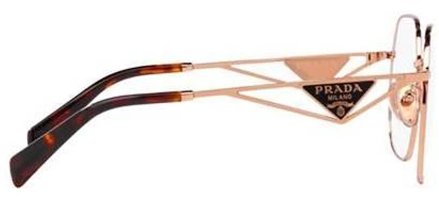 (W) PRADA 粉色不规则光学眼镜侧边LOGO(可配近视镜片)。 PR59ZVSVF1O1 Shop (W) PRADA 粉色不规则光学眼镜侧边LOGO(可配近视镜片)。 PR59ZVSVF1O1
