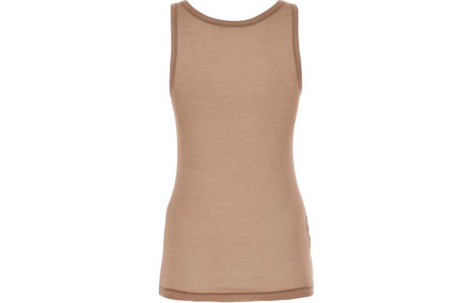 Lookbook (Women) PRADA  Pink Sleeveless Tank Top with Logo 39581-14P3-F063L-S-OOO