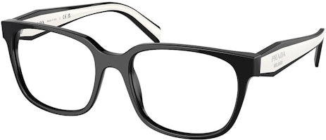 (Women) PRADA Rectangular Acetate Optical Glasses in Black. PR17ZVF1AB1O155 (Women) PRADA Rectangular Acetate Optical Glasses in Black. PR17ZVF1AB1O155