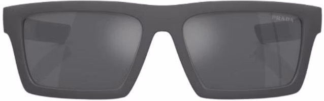 (Women) PRADA Rectangular Black Sunglasses with Logo Acetate Frame. PS02ZSU18K60A (Women) PRADA Rectangular Black Sunglasses with Logo Acetate Frame. PS02ZSU18K60A