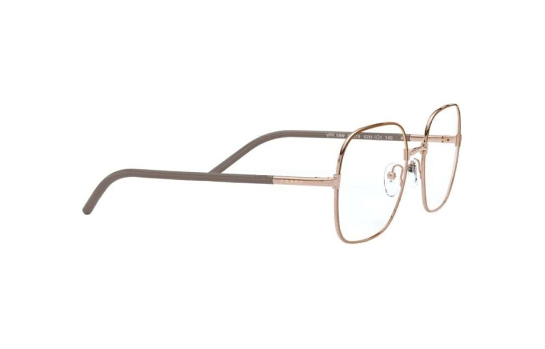 (Women) PRADA  Rectangular Optical Glasses Rose Gold with Logo Temple Design. PR56WV02H1O1 圖 5