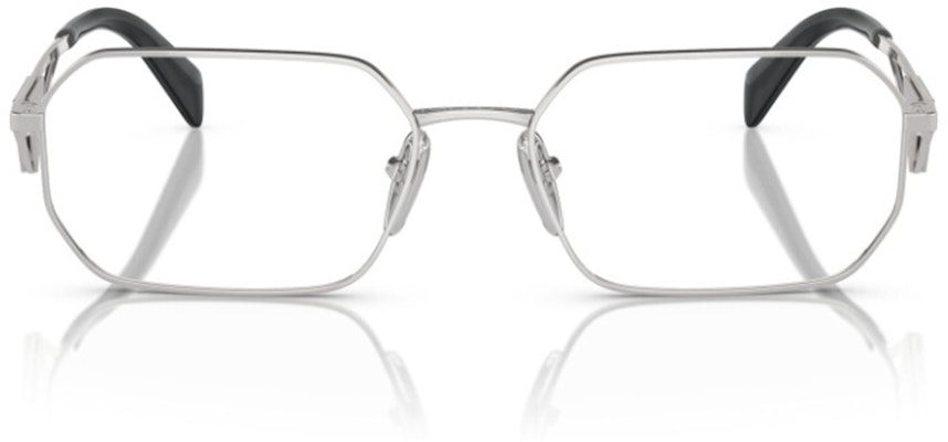 (W) 普拉达银色光学眼镜框 切割镂空镜腿 不规则造型 PRA53V1BC1O1 Lookbook (W) 普拉达银色光学眼镜框 切割镂空镜腿 不规则造型 PRA53V1BC1O1