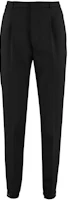 (Women) PRADA Solid Color Casual Pants with Hidden Closure Black. P256BGTSQ-F0002 (Women) PRADA Solid Color Casual Pants with Hidden Closure Black. P256BGTSQ-F0002
