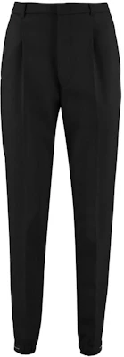 (Women) PRADA Solid Color Casual Pants with Hidden Closure Black. P256BGTSQ-F0002 Buy (Women) PRADA Solid Color Casual Pants with Hidden Closure Black. P256BGTSQ-F0002
