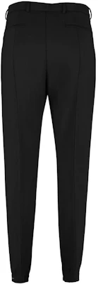 (Women) PRADA Solid Color Casual Pants with Hidden Closure Black. P256BGTSQ-F0002 Lookbook (Women) PRADA Solid Color Casual Pants with Hidden Closure Black. P256BGTSQ-F0002