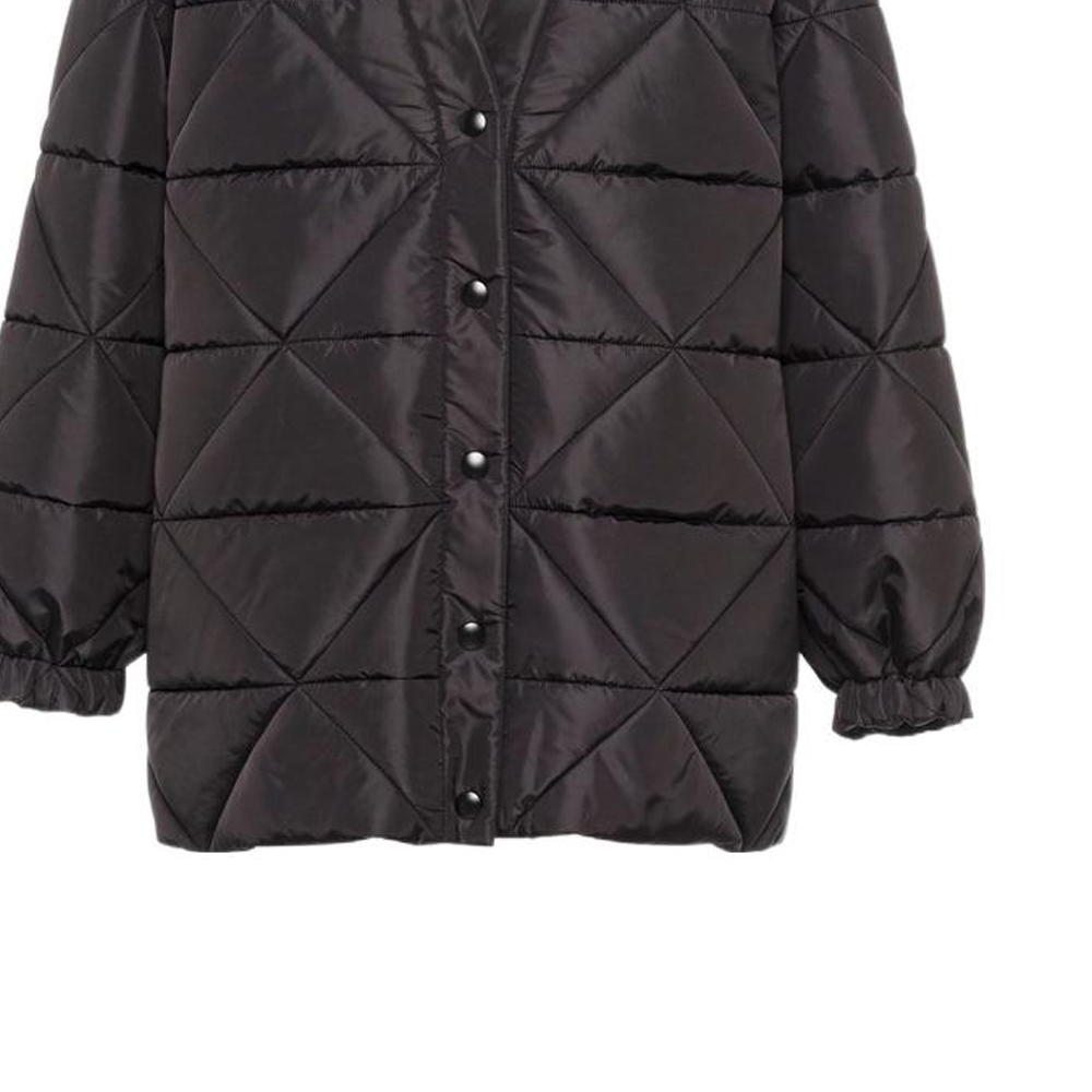 Sizing (W) プラダ 無地 Vネック シングルブレスト ジャケット ブラック 291967-1WQ9-F0002-S-212