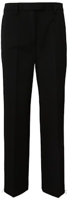 (Women) PRADA Solid Straight-Fit Casual Pants Black P273C-1LXN-F0002 Buy (Women) PRADA Solid Straight-Fit Casual Pants Black P273C-1LXN-F0002