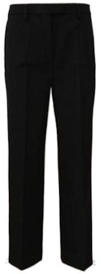 (Women) PRADA Solid Straight-Fit Casual Pants Black P273C-1LXN-F0002 Order (Women) PRADA Solid Straight-Fit Casual Pants Black P273C-1LXN-F0002