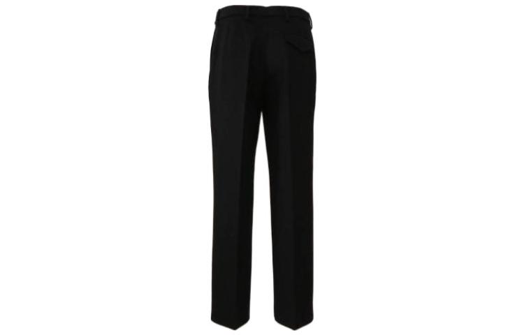 Lookbook (Women) PRADA  Solid Straight-Fit Casual Pants Black P273C-1LXN-F0002