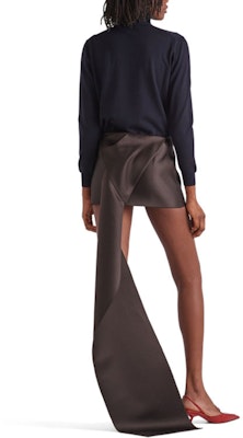 (W) PRADA SS22 Suéter de Lana de Cuello Alto con Decoración de Logo Triangular. P26439-100S-F0008-S-221 Cheap (W) PRADA SS22 Suéter de Lana de Cuello Alto con Decoración de Logo Triangular. P26439-100S-F0008-S-221