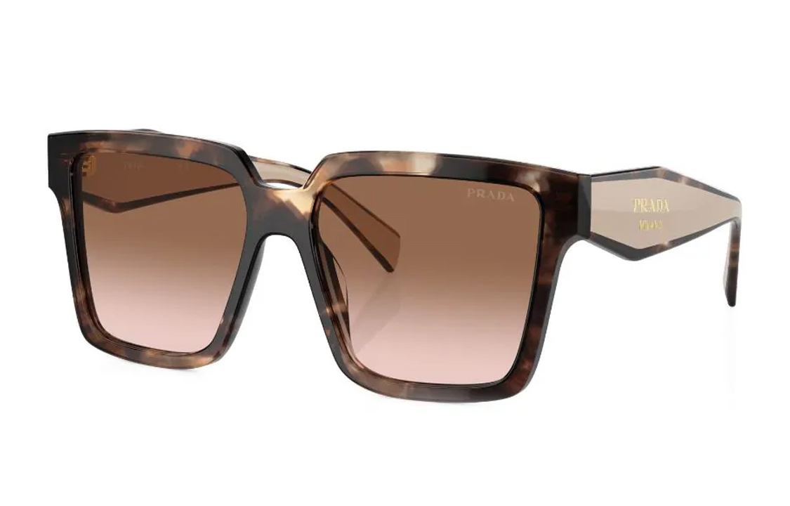 (Women) PRADA  Tortoiseshell Square Sunglasses with Acetate Frame. PR24ZS07R0A6 圖 2